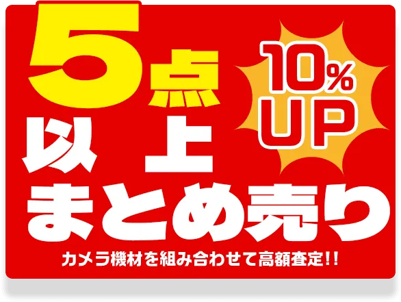 5点以上まとめ売り